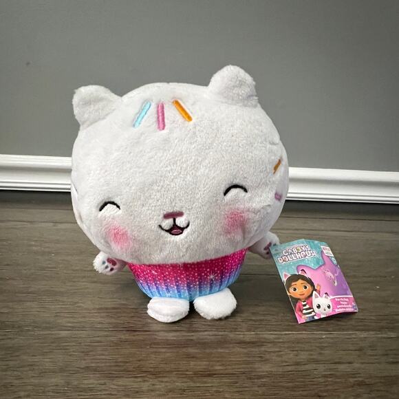 Netflix Gabby's Dollhouse Cakey Cat Purr-ific 7” Plush Dreamworks‎ - Picture 1 of 5